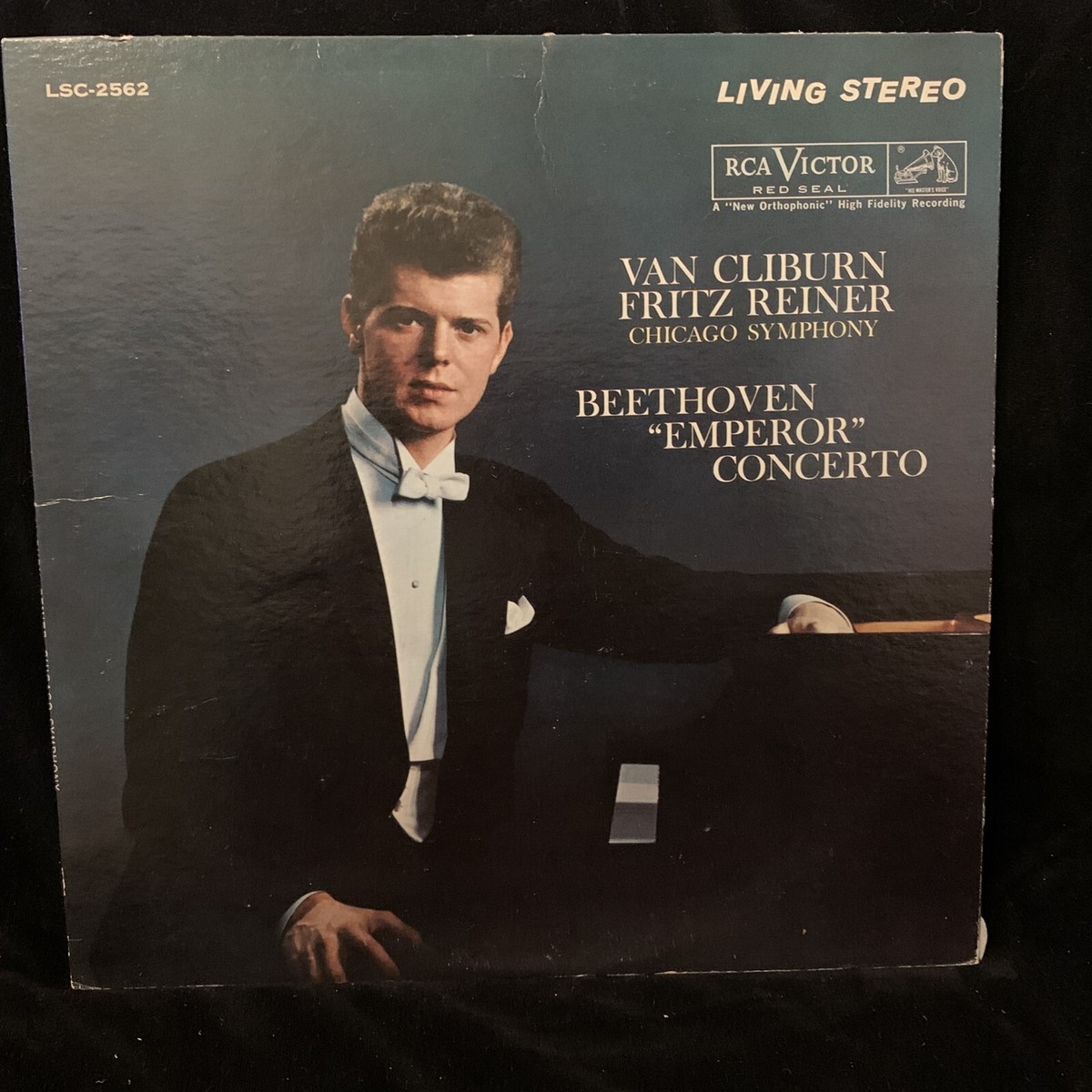 RCA Living Stereo LSC-2564 BEETHOVEN Piano Concerto #5 VAN CLIBURN 