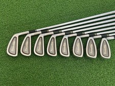 POWERBILT CITATION Iron Set 3-PW Right Handed Steel Dynasty Plus "C" Flex Used