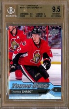 2016-17 Upper Deck Young Guns #488 Thomas Chabot RC (A) - BGS 9.5 GEM MINT