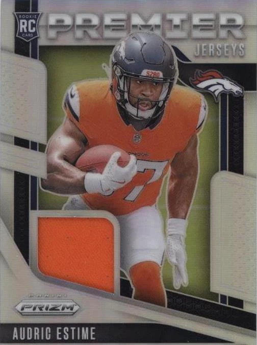 2024 Panini Prizm - Premier Jerseys Silver Audric Estime #PJ-AEE (MEM, RC)