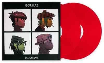 Gorillaz Demon Days (Exclusive Limited Half Speed Red Vinyl 2 LP