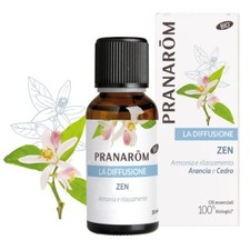PRANAROM Olio Essenziale Bio La Diffusione 30ml per Diffusore fragranza ZEN