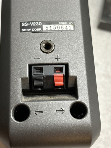 Par de altavoces de sonido envolvente frontal Sony SS-V230 SSV230 - Imagen 9 de 10