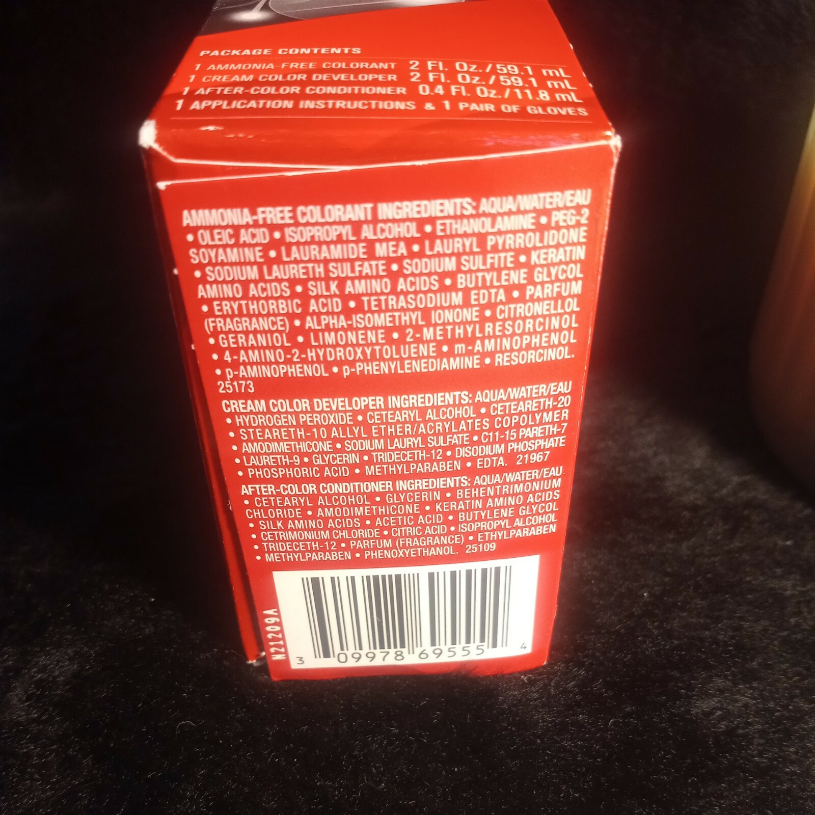 (1)Revlon ColorSilk Hair Color 55 Light Reddish Brown 3D W/Keratin Ammonia Free 
