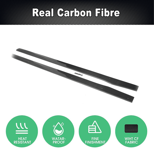 Echt Carbon Seitenschweller Seitenspoiler für Mercedes W205 A205 C205 C63 C43 - Bild 5 von 11