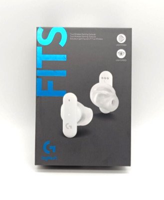 Logitech G FITS True Wireless Gaming Earbuds Kopfhörer Kabellos E-Sport - Weiß