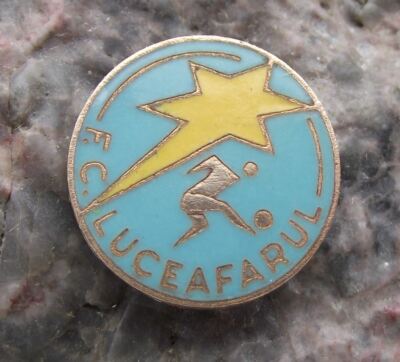 Antique CS Luceafarul Bucharest Romania Romanian Soccer Football Club Pin Badge