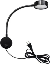 5W Wall Mounted Reading Light Flexible Gooseneck LED Sconce Lamp with Plug & Swi