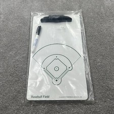 Baseball Field Coach Dry Erase Board