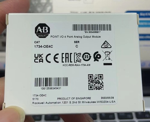 Original AB 1734-OE4C SER C Point I/O 4Point Analog Output Module Factory Sealed - Picture 3 of 9