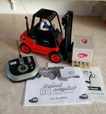 Linde H40D Gabelstapler v. 1999  1/14 1/16 Dickie Spielzeug  Art. Nr. 19831