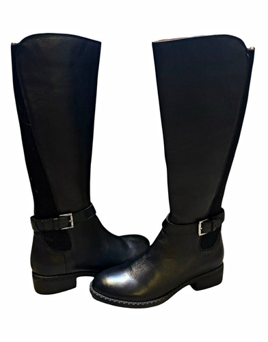 Gentle Souls Kenneth Cole Brinley Leather Knee High Riding Boots Black Size 8