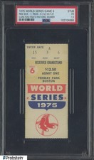Carlton Fisk GO FAIR 1975 World Series Game 6 Home Run Ticket PSA 1.5 FR