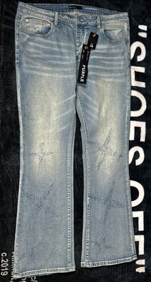PURPLE Denim Jeans Size 38
