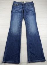 Ariat Perfect Rise Leila Boot Cut Jeans Real Blue Stretch Denim Western 30x32