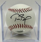 Tom Brady Signed ROMLB Baseball NFL GOAT 7x SB CHAMP TSA COA w/FREE DISPLAY CASE — photo 1