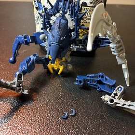 LEGO Bionicle Hero Factory Lot Preston Stormer 7164 & Pitaka 7137 Flaw