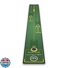 WELLPUTT - Golf Putting Training Mat - 10ft Start 2.0
