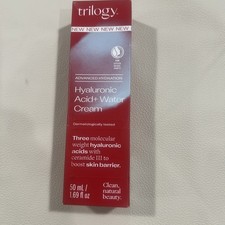 Trilogy Hyaluronic Acid  Water Cream 1.69 fl oz New in Box MSRP 40