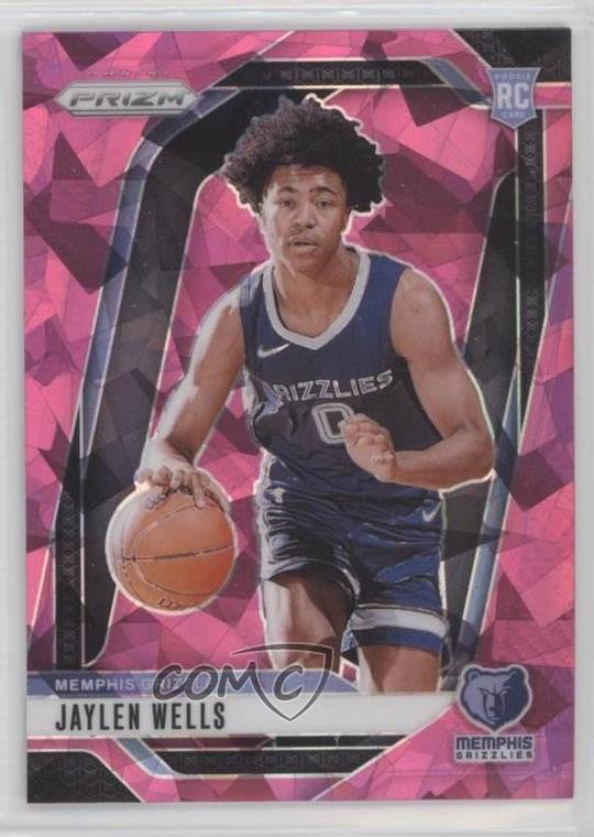 2024-25 Panini Prizm Pink Ice Prizm Jaylen Wells #239 ru7