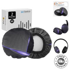 Stretchable Fabric Headphone Covers - Medium Size for Sweat Protection Comfort