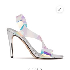 Nine West Iridescent Ilene Dress Sandals Size 8.5