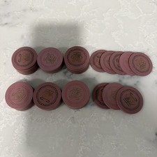 Vintage 38 Harold s Club Casino Purple Roulet...