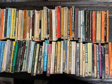 79x VINTAGE PAPERBACK BOOKS PENGUIN ETC NSTANT LIBRARY* DISPLAY PROPS DECOR