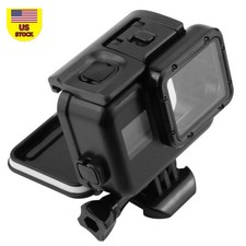 Black Diving Waterproof Case Cover Touch Screen Backdoor For Gopro Hero 5/6/7