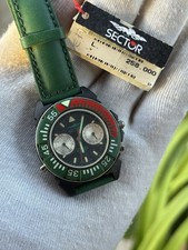 Orologio Sector Underlab Vintage Nos Watch Rare Full Set