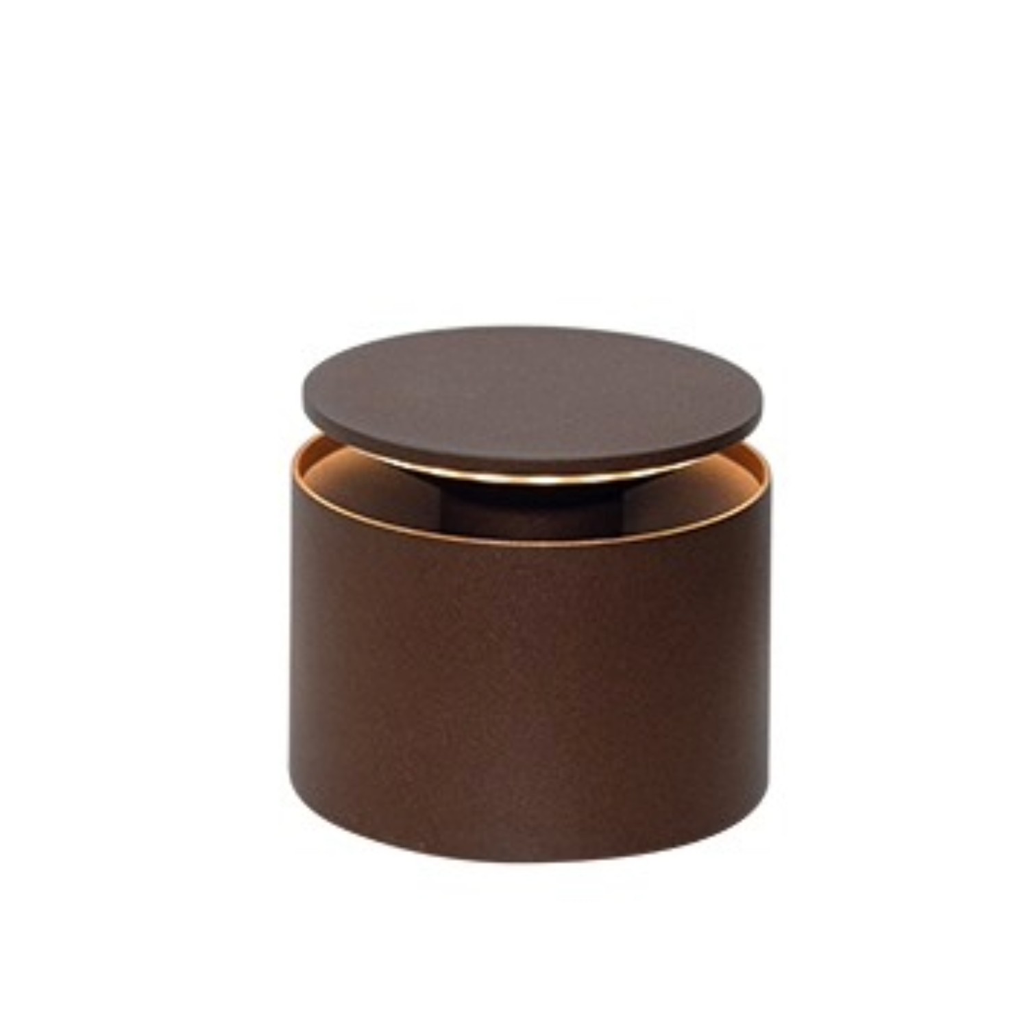 Zafferano, Push-Up Lampe, Kabellose, Wiederaufladbare Tischlampe mit Touch Control, Auch für den Außenbereich Geeignet, Dimmer, 2200-3000 K, Höhe 80-100 cm, Farbe Corten - Bild 2