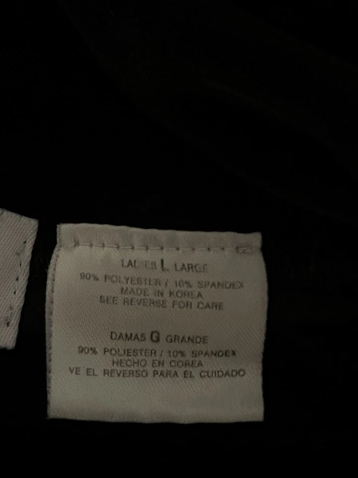 Top de mujer vintage blanco ciervo grande negro elástico terciopelo caprichoso Y2K LEER Foto 4 de 4