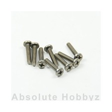 Kyosho Bind Screw Titanium/M3x15/8pcs - KYO1-S03015T