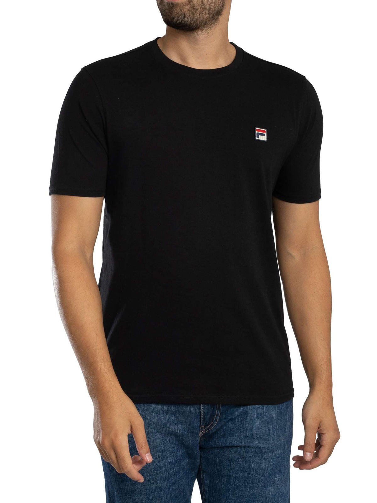 Fila Men's Black Sunny 2 T-Shirt - Image 2
