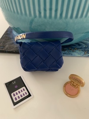 Barbie Henkeltasche blau mit Make Up Zuru  Mini Fashion
