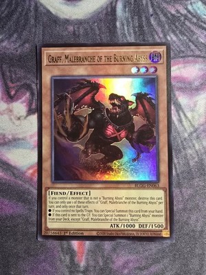Graff, Malebranche of the Burning Abyss BLGG-EN063 - Ultra Rare 