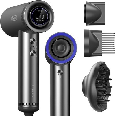 TYMO Hair Dryer 1500W with Diffuser Graphite
