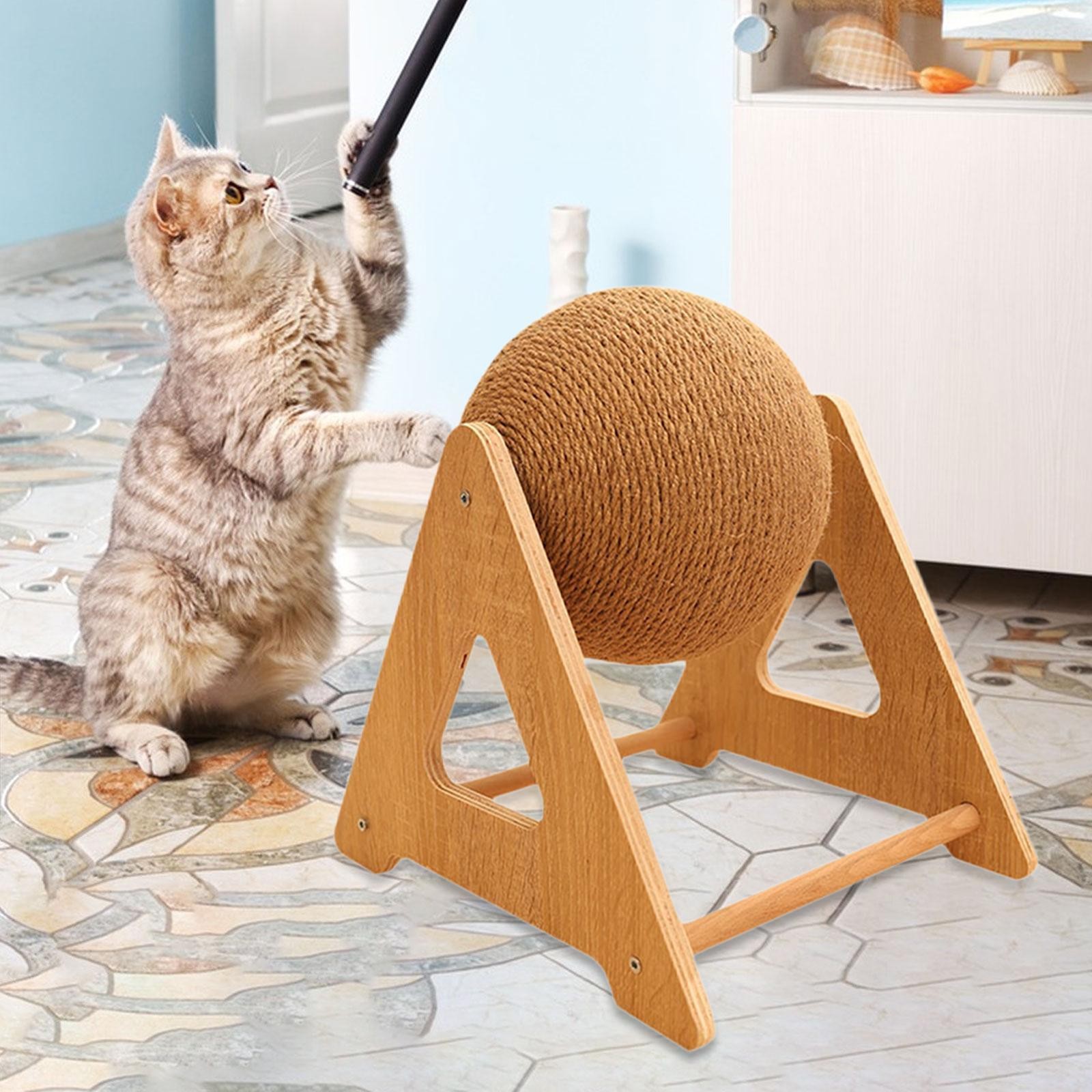 Tiragraffi Per Gatti, Versatile, Con Palla Tiragraffi Per Gatti Domestici,