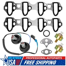 For Chevrolet GMC Cadillac Knock Sensor with Harness Kit Set  Hummer 5.3L / 6.0L