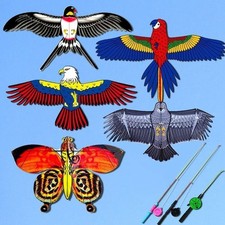Cartoon Plastic Eagle Kite 50/60cm Flying Bird Kites  Children Gift