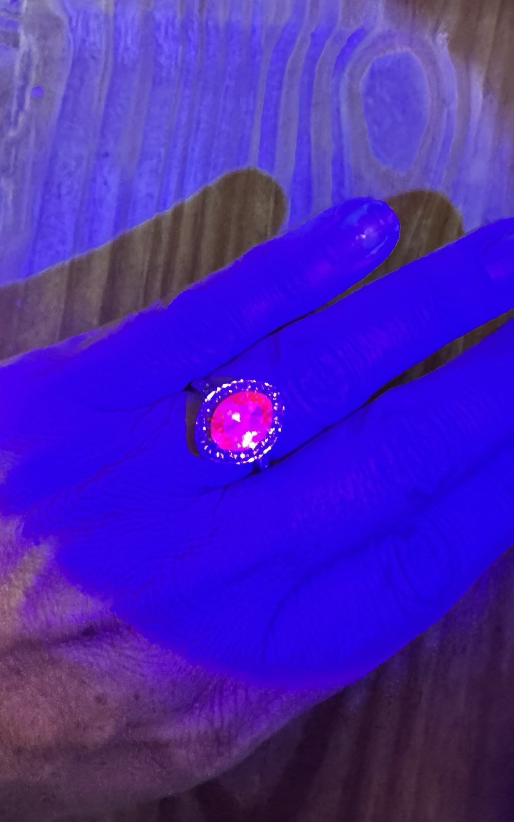 14k kunzite diamond ring - image 7