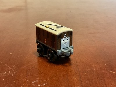 Thomas The Train Diecast Metal 2  Toby #7 Push Along 2014