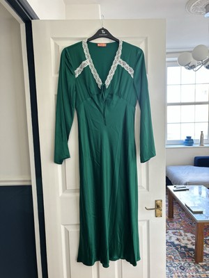 sachin and babi light blue dress Maxi Dress Emerald Wrap Dress Layla Emerald Green Satin Maxi Dress With Long  Sleeves TAHLIRA