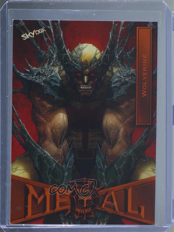 2022 Marvel Metal Universe Spider-Man Orange Light FX 2/25 Wolverine #100 u3i