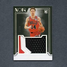 2024-25 Panini Noir Matas Buzelis Rookie Jumbo Material Rc Patch 17/20 #HX