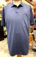 PETER MILLAR Crown Crafted Polo Short Sleeve Shirt Men's Size XL