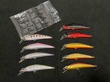 Smith D-Contact 72 Hard Lure Set with 2 Hooks, 18 Extra Hooks, Used