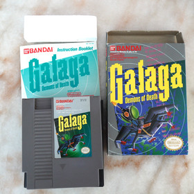 Nintendo NES GALAGA DEMONS OF DEATH CIB Complete