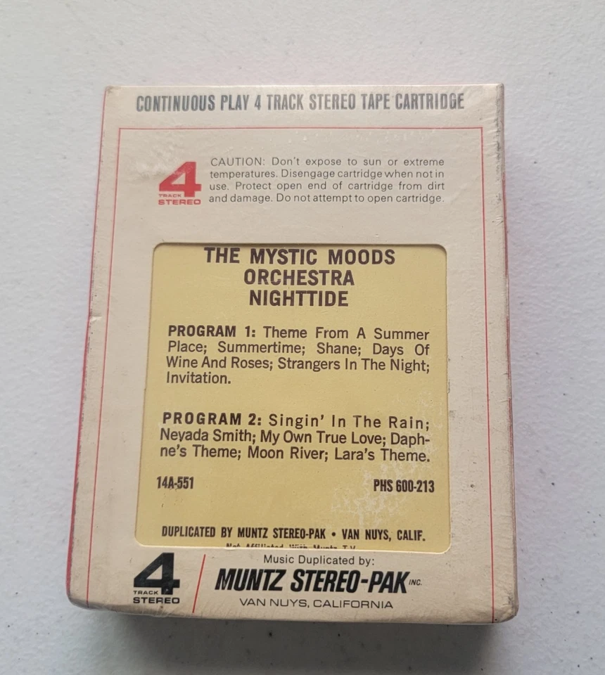 The Mystic Moods Orchestra Nighttide 4 track Philips New Sealed- 14a-551 - Image 2 of 2