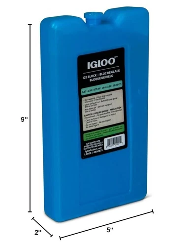 Igloo Maxcold Ice Blocks, Reusable Ice Packs for Coolers, Freezer Pack, Cold ... - Picture 11 of 11